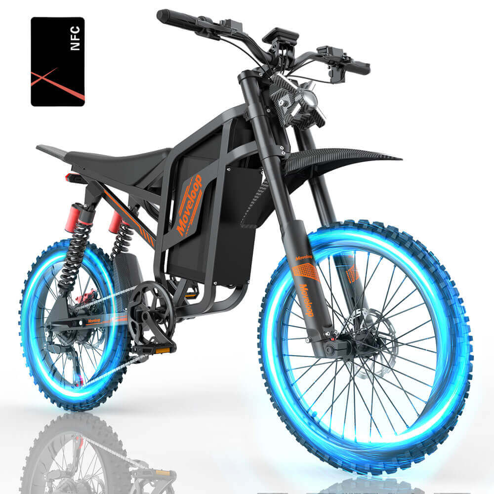 electric bicycle 120 miles Moveloop eBike S800 Pro Electric Bike Adjustable to 35 MPH 90-120 Mile  Range – Moveloop eBike Official Store