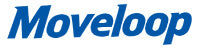 Logo of Moveloop with blue text on a white background Moveloop eBike Logo