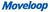 Logo of Moveloop with blue text on a white background Moveloop eBike Logo